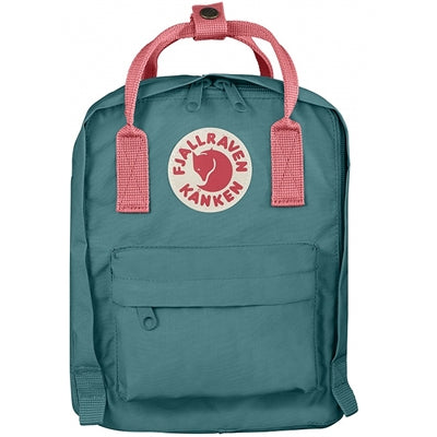 Fjällräven Kånken Kids - Frost green - Peach Pink
