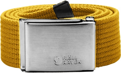 Fjällräven canvas belt - Ochre