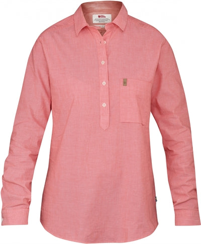 Fjällräven Kiruna Shirt LS - Hibiscus Red