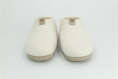Giu Giu Wool Felt Slippers Mens