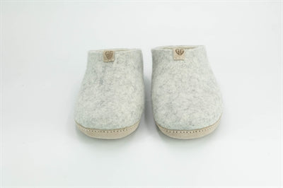 Giu Giu Wool Felt Slippers Mens