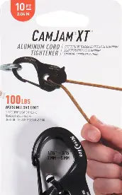 Nite Ize CamJam XT Aluminium Cord Tightener - With Coyote Paracord
