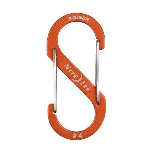 Nite Ize S-Biner Aluminium Dual Carabiner #4 - orange