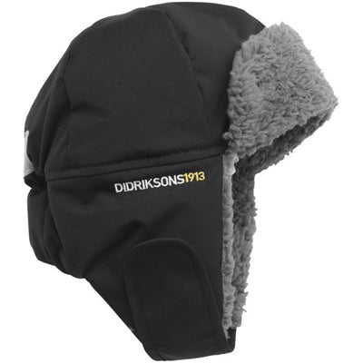 Didriksons Biggles Kids Cap - Black