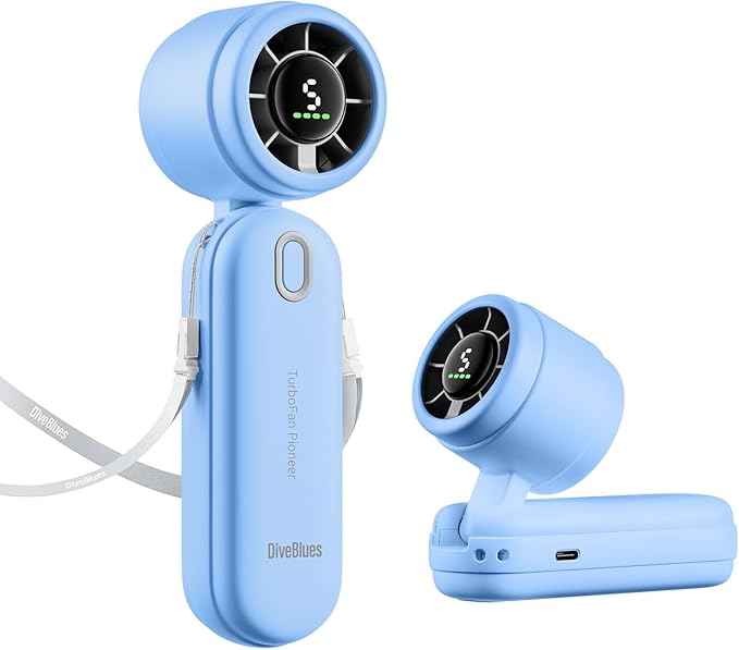 DiveBlues iTurbo Fan Blue