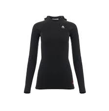 Kvinde varm uld hættetrøje, slim fit, merinould.