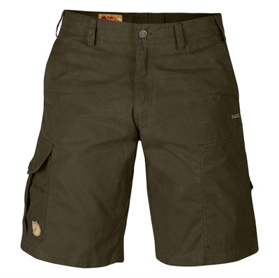 Mandeshorts med flere lommer og lav talje.