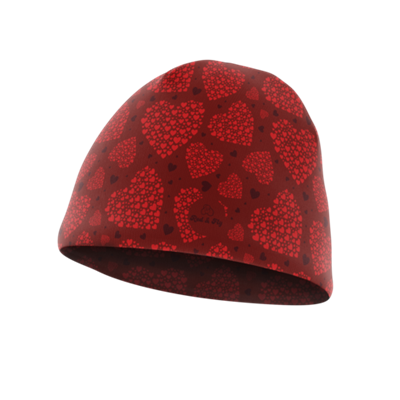 Red & Fly Warm Kid Printed Beanie