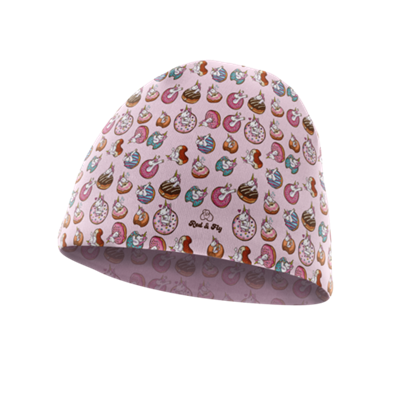 Red & Fly Warm Kid Printed Beanie