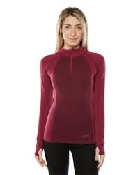 XTM Merino Ladies Zip Neck