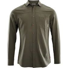Aclima Leisurewool Woven Wool Shirt Mens