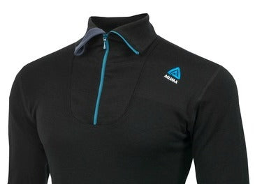 Aclima Doublewool Polo with zip Man