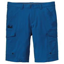 Jack Wolfskin Activate XT softshell shorts i sort med seks lommer, velegnet til udendørsaktiviteter.