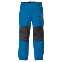 Børne softshell bukser med justerbar talje og refleksdetaljer.
