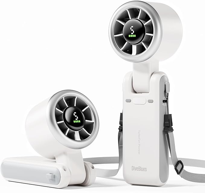 DiveBlues Jetforce High Speed Fan White