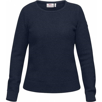 Fjällräven Övik Structure Sweater - Dark Navy