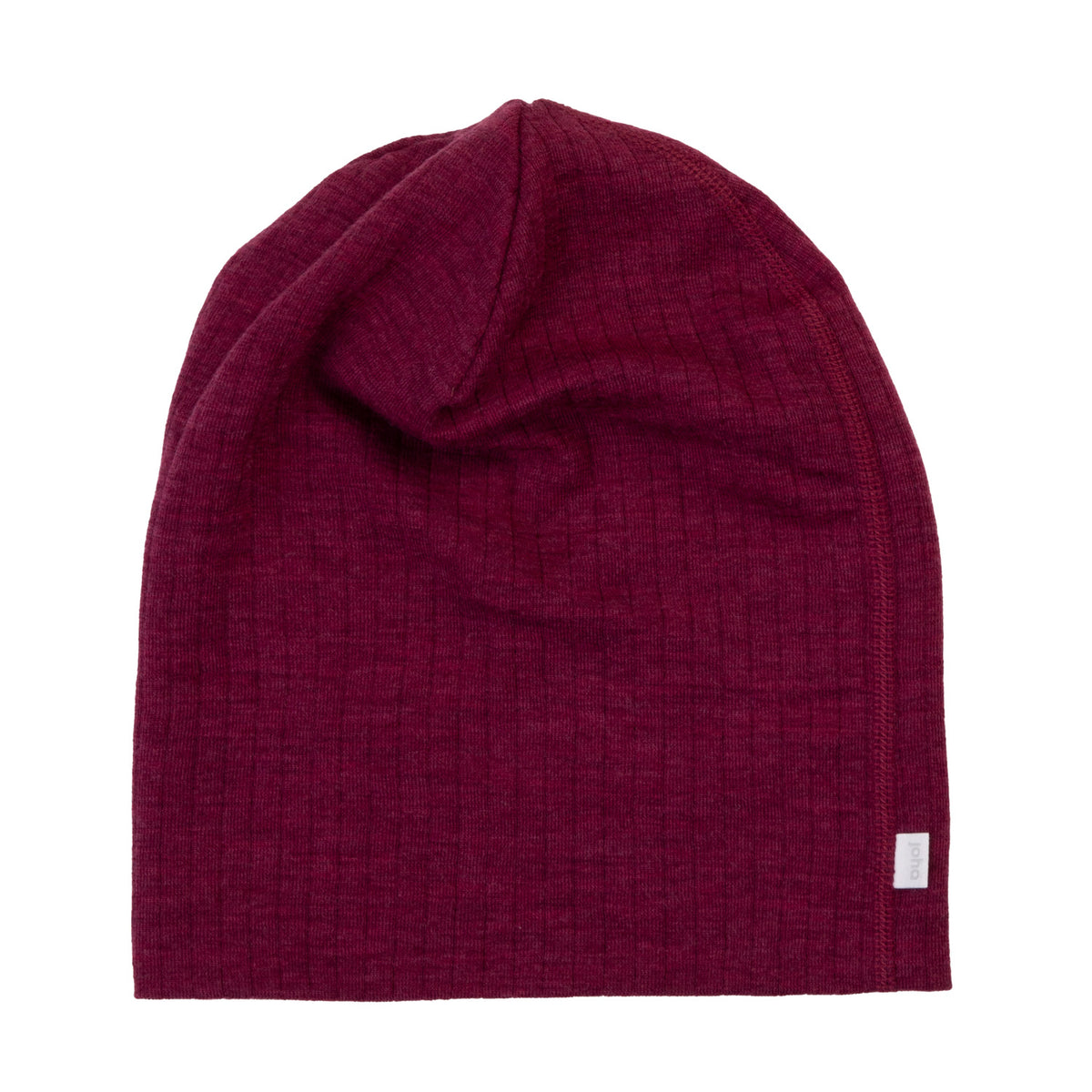 Joha Beanie Hat Wine Melange