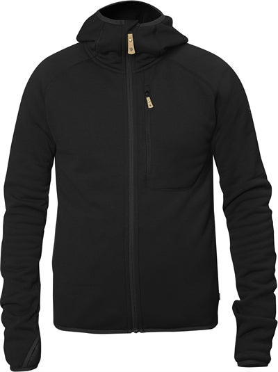 Fjällräven Abisko Fleece Hoodie - Black