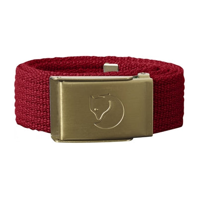 Fjällräven Kids Canvas Belt - Deep Red