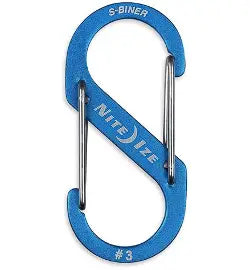 Nite Ize S-Biner Aluminium Dual Carabiner #3 - Blue