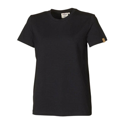Kortærmet Ivanhoe dame T-shirt med rund hals.