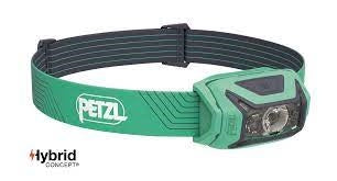 Petzl Actik pandelampe med justerbar elastisk hovedrem.