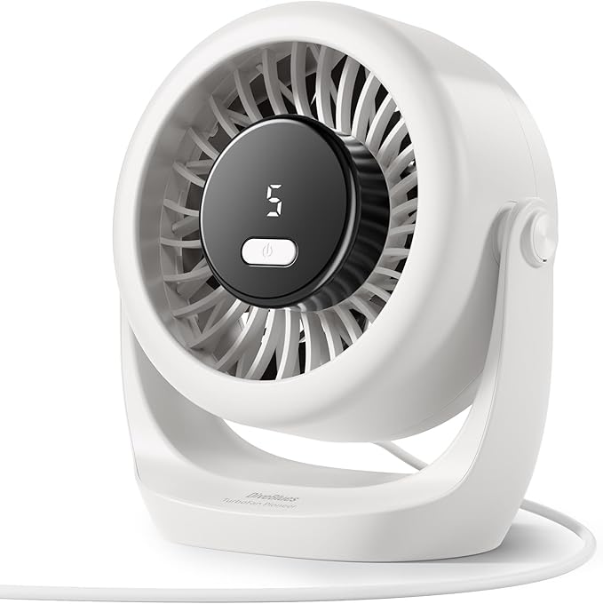 DiveBlues TurboBreeze USB Fan White