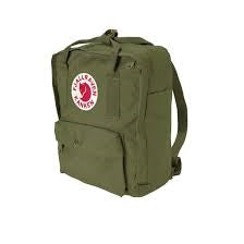 Blå Fjällräven Kånken Mini rygsæk set forfra