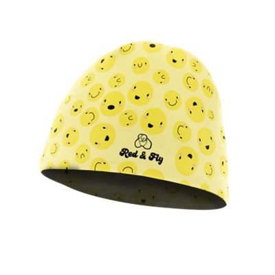 Red & Fly Warm Kid Printed Beanie