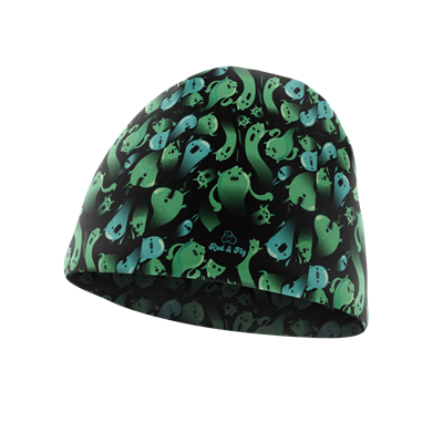Red & Fly Warm Kid Printed Beanie