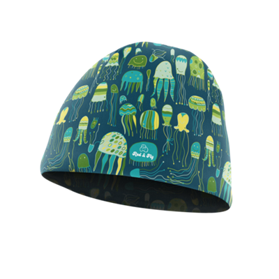 Red & Fly Warm Kid Printed Beanie