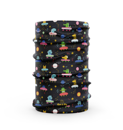 Red & Fly Kids Multifunctional Tubular Halsdisse i recycled polyester