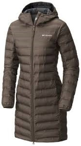 Columbia Lake 22 Long Hooded Down Jacket