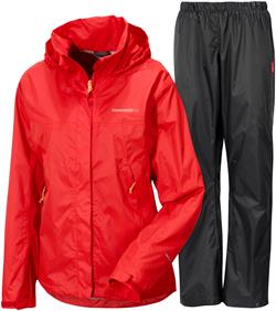 Main Girls set fra Didriksons - Diablo Red