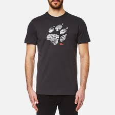 jack wolfskins paw t-shirt mens
