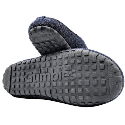 Gumbies Outback Slippers Grey/turquoise