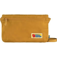 Sort unisex skuldertaske med justerbar rem.
