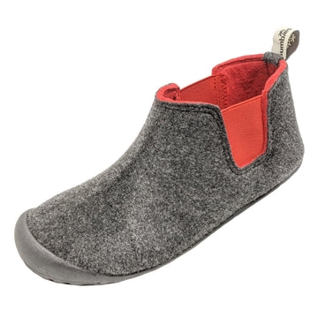 Gumbies Brumby Boots Charcoal/Red