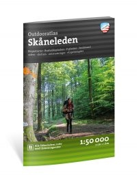 Calazo - Outdooratlas Skåneleden (dansk) 1:50000