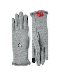 Hestra Gravita Merino Liner - 5 Finger Grey
